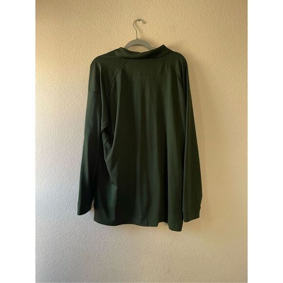 5.11 tactical mens green long sleeve polo size xl - Picture 3 of 5